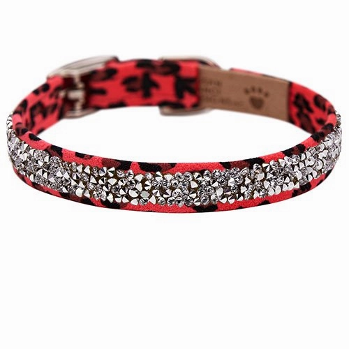 Susan Lanci Crystal Rocks Collar- Jungle Print Collection