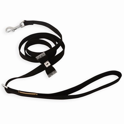 Susan Lanci Crystal Stellar Big Bow Collar in Black
