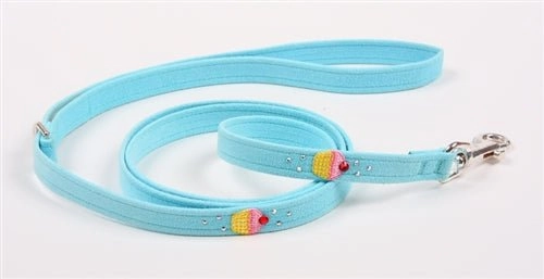 Susan Lanci Cupcake Collection Ultrasuede Dog Collars - Many Colors