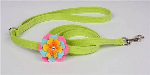 Susan Lanci Fantasy Flower Collection Collar- Kiwi