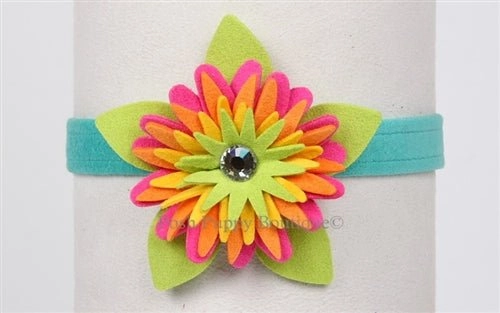 Susan Lanci Island Flower Collection 1/2" Collar- Many Colors