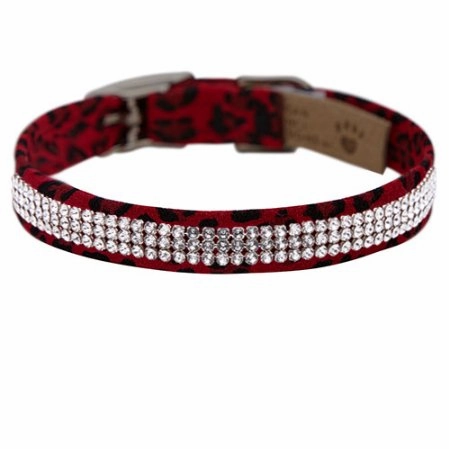 Susan Lanci Jungle Print Collection 3 Row Giltmore Collar