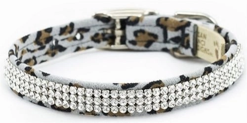 Susan Lanci Jungle Print Collection 3 Row Giltmore Collar