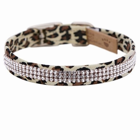 Susan Lanci Jungle Print Collection 3 Row Giltmore Collar