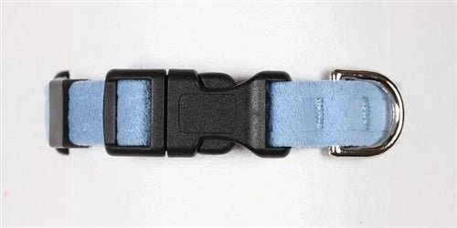 Susan Lanci Quick Release Plain Ultrasuede Dog Collars - in Many Colors