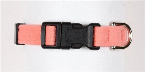 Susan Lanci Quick Release Plain Ultrasuede Dog Collars - in Many Colors