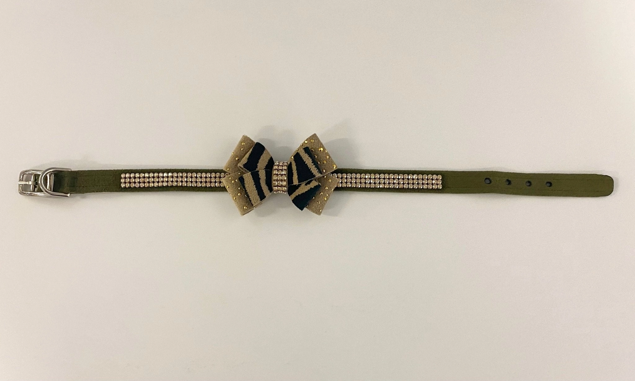 Susan Lanci "Into the Wild" Gold Crystal Collar