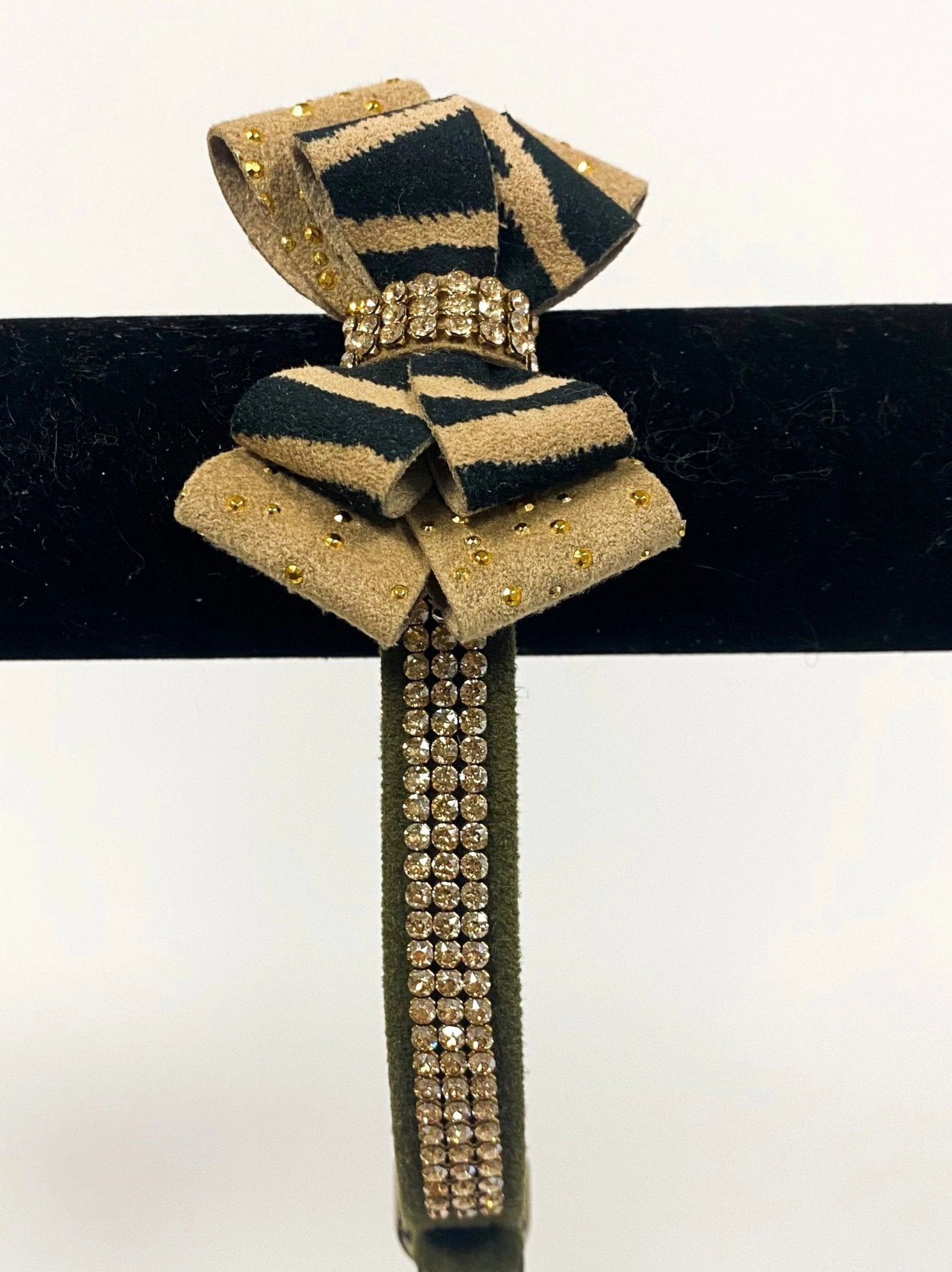 Susan Lanci "Into the Wild" Gold Crystal Collar
