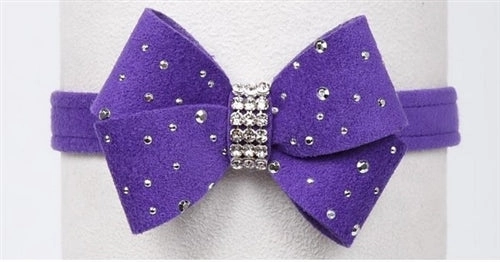 Susan Lanci Silver Stardust Nouveau Bow Collar in Many Colors