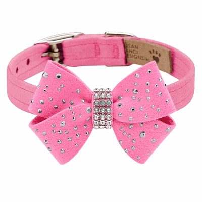 Susan Lanci Silver Stardust Nouveau Bow Collar in Many Colors