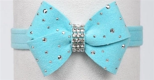 Susan Lanci Silver Stardust Nouveau Bow Collar in Many Colors