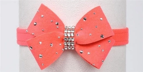 Susan Lanci Silver Stardust Nouveau Bow Collar in Many Colors