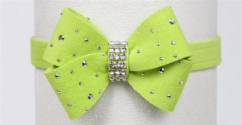 Susan Lanci Silver Stardust Nouveau Bow Collar in Many Colors