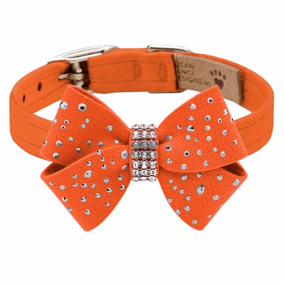Susan Lanci Silver Stardust Nouveau Bow Collar in Many Colors