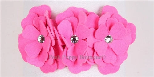 Susan Lanci Tinkie's Garden Ultrasuede Collar in Many Colors