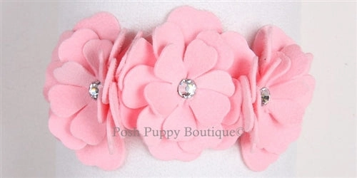 Susan Lanci Tinkie's Garden Ultrasuede Collar in Many Colors