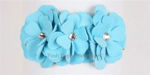 Susan Lanci Tinkie's Garden Ultrasuede Collar in Many Colors