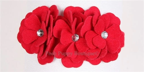 Susan Lanci Tinkie's Garden Ultrasuede Collar in Many Colors