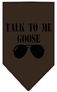 Talk to Me Goose Screen Print Bandana in Many Colors