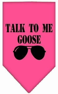 Talk to Me Goose Screen Print Bandana in Many Colors