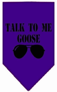 Talk to Me Goose Screen Print Bandana in Many Colors