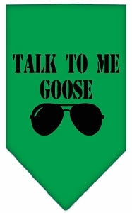 Talk to Me Goose Screen Print Bandana in Many Colors