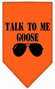 Talk to Me Goose Screen Print Bandana in Many Colors