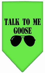 Talk to Me Goose Screen Print Bandana in Many Colors