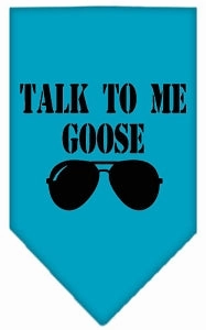 Talk to Me Goose Screen Print Bandana in Many Colors