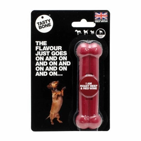 Tasty Bone Nylon Bone Roast Beef & Red Wine Toy