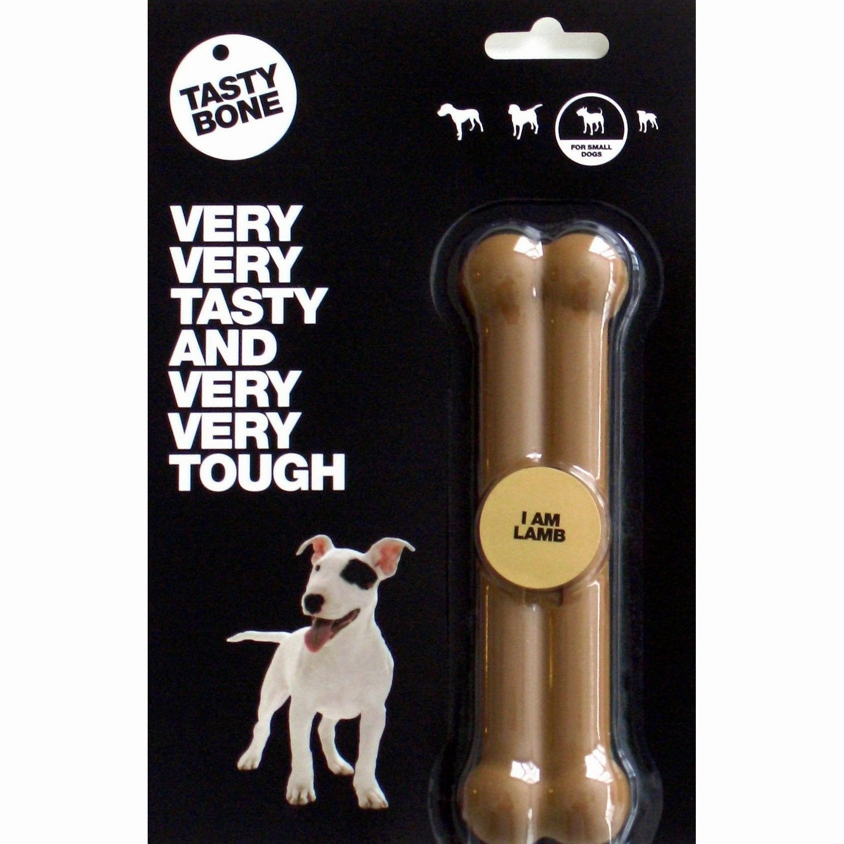 TastyBone Dog Toy Nylon Lamb Bone for Small Dogs