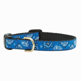 Teacup Collar | Blue Bandana