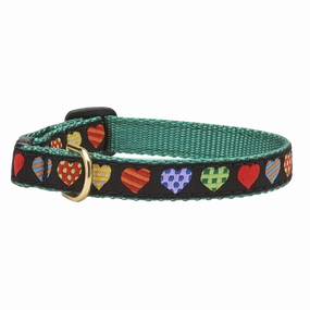 Teacup Collar | Colorful Hearts