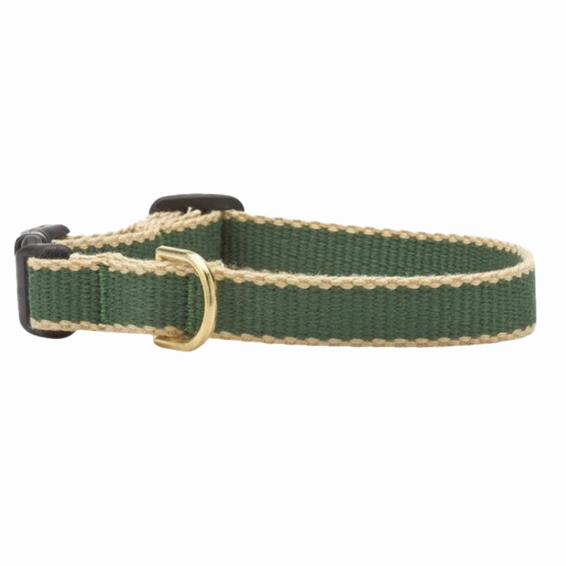 Teacup Collar | Forest & Tan