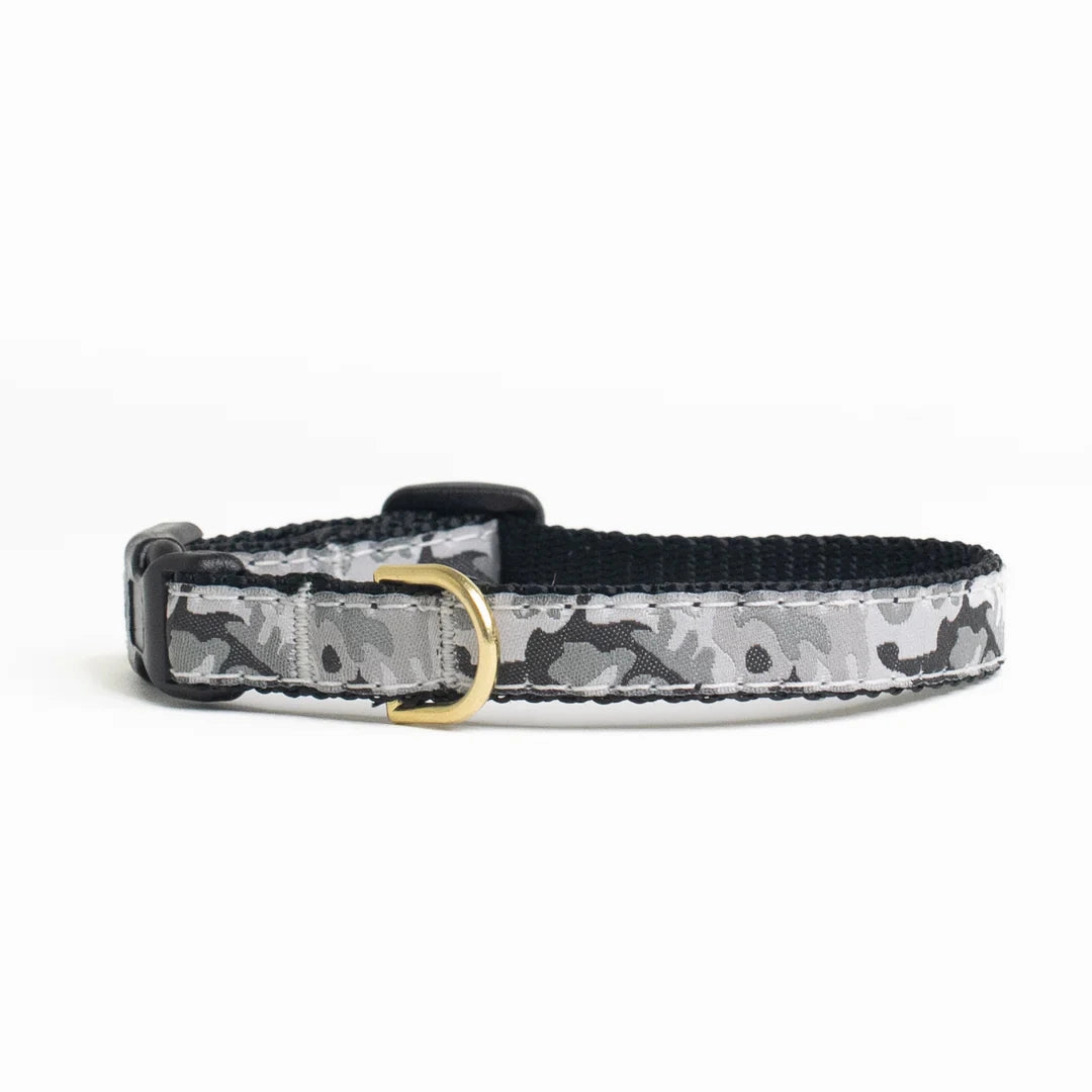 Teacup Collar | Gray Camo