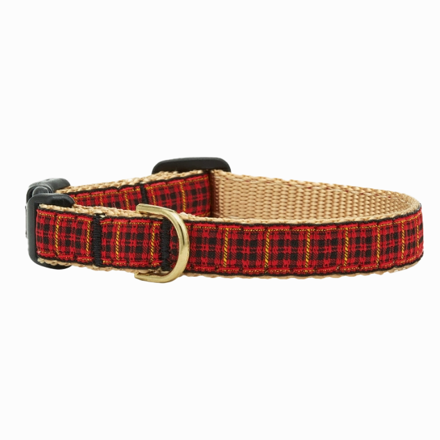 Teacup Collar | New Red Plaid