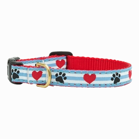 Teacup Collar | Pawprint Stripes