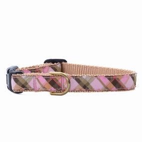 Teacup Collar | Pink Plaid