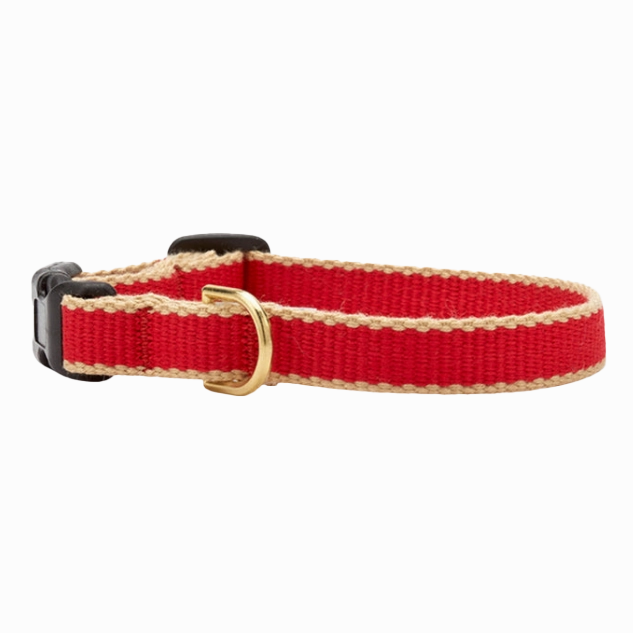 Teacup Collar | Red & Tan