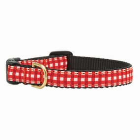 Teacup Collar | Red Gingham