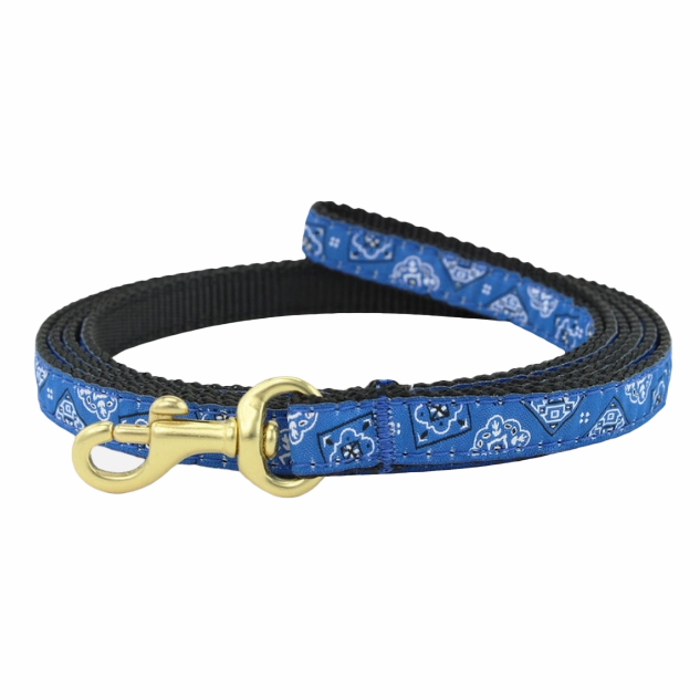 Teacup Leash | Blue Bandana