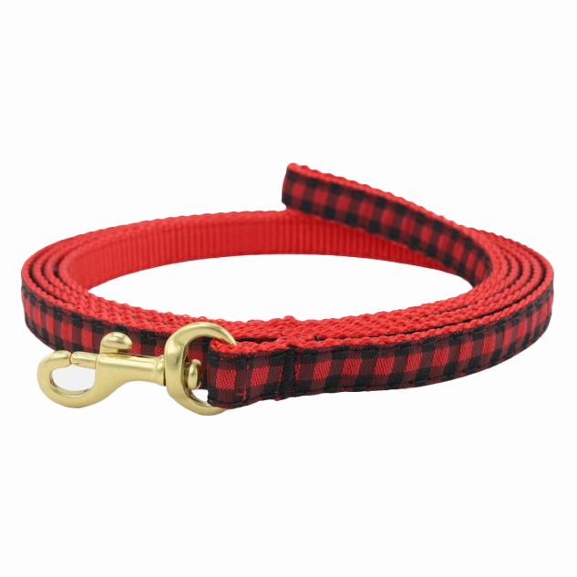 Teacup Leash | Buffalo Check