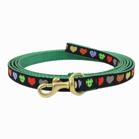 Teacup Leash | Colorful Hearts