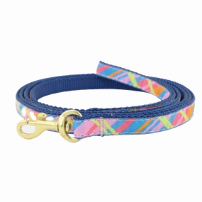 Teacup Leash | Pink Madras