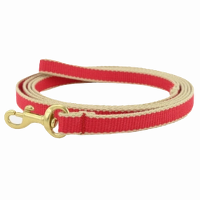 Teacup Leash | Red & Tan