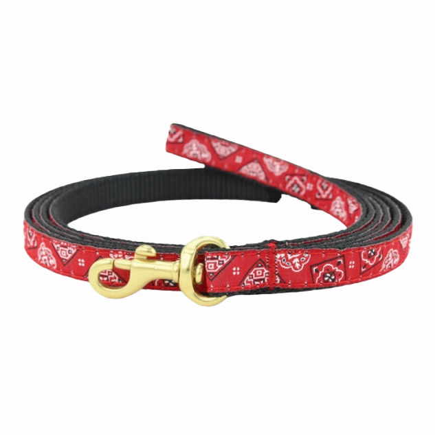 Teacup Leash | Red Bandana