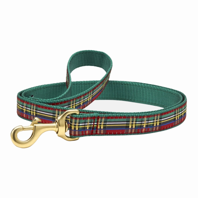 Teacup Leash | Sparkle Plaid
