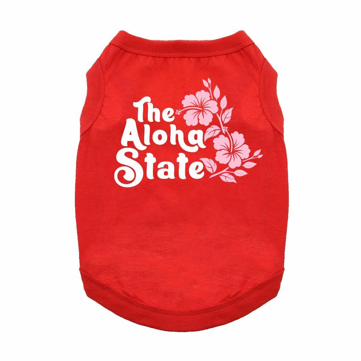 The Aloha State Tank Top - Red