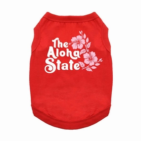 The Aloha State Tank Top - Red