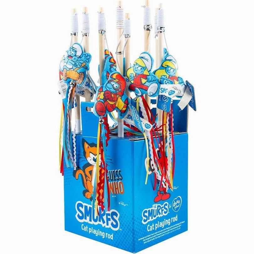 The Smurfs flying cat rods 46x6x2 - display Multicolour